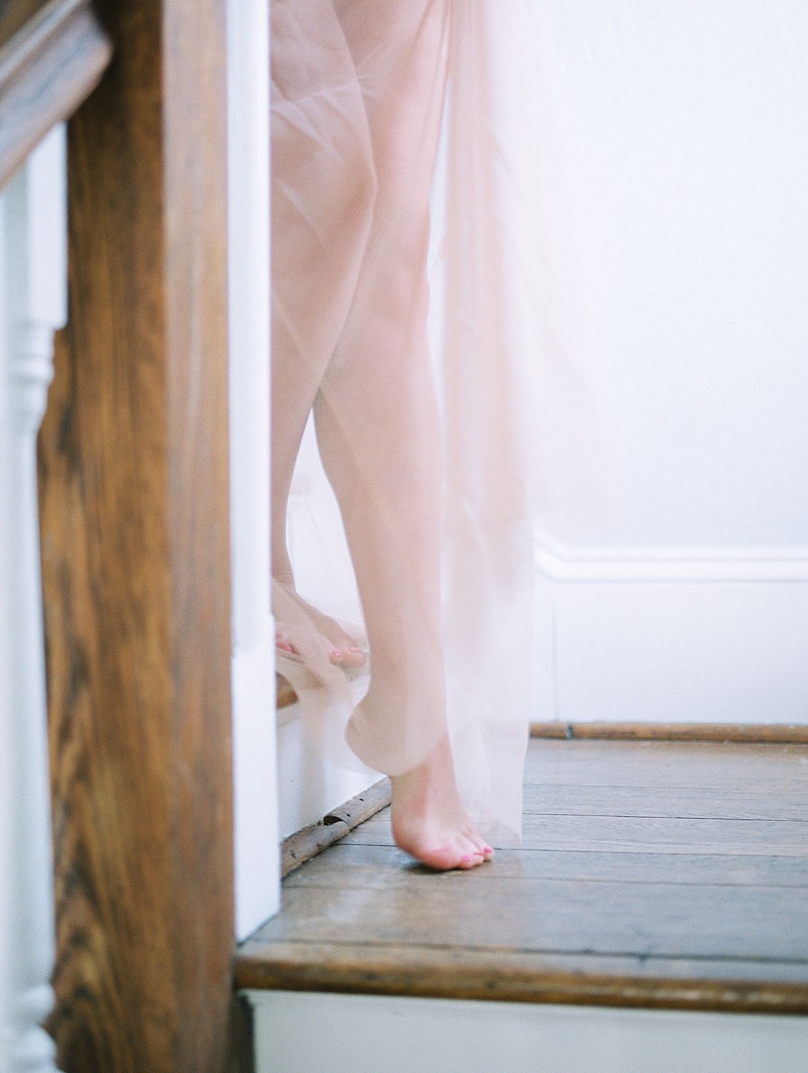 Home Boudoir Session - The White Wren